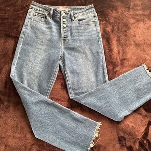 Just USA Light Blue Straight Leg Jeans